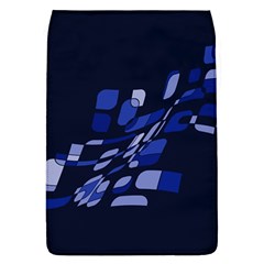 Blue Abstraction Flap Covers (l)  by Valentinaart