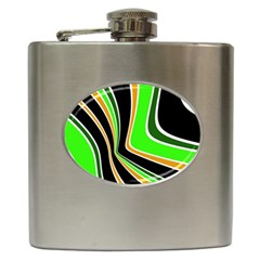 Colors Of 70 s Hip Flask (6 Oz)