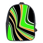 Colors of 70 s School Bags (XL)  Front