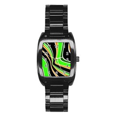 Colors Of 70 s Stainless Steel Barrel Watch