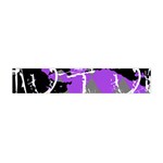 Purple Scene Kid Flano Scarf (Mini) Front