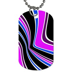 Colors Of 70 s Dog Tag (one Side)