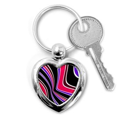 Colors Of 70 s Key Chains (heart) 