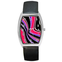 Colors Of 70 s Barrel Style Metal Watch by Valentinaart