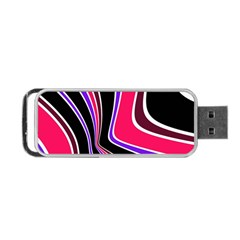 Colors Of 70 s Portable Usb Flash (two Sides) by Valentinaart