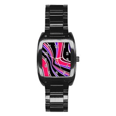 Colors Of 70 s Stainless Steel Barrel Watch