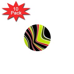 Colors Of 70 s 1  Mini Magnet (10 Pack) 