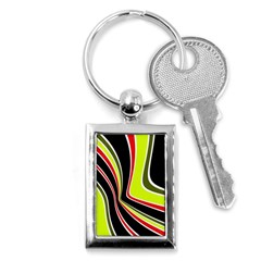 Colors Of 70 s Key Chains (rectangle)  by Valentinaart