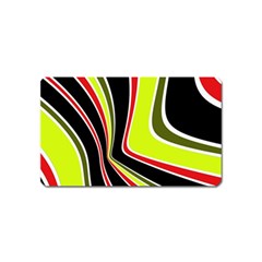 Colors Of 70 s Magnet (name Card)