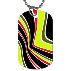 Colors Of 70 s Dog Tag (one Side)