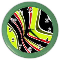 Colors Of 70 s Color Wall Clocks