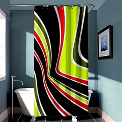 Colors Of 70 s Shower Curtain 36  X 72  (stall) 