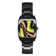 Colors Of 70 s Stainless Steel Barrel Watch