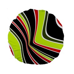 Colors Of 70 s Standard 15  Premium Flano Round Cushions