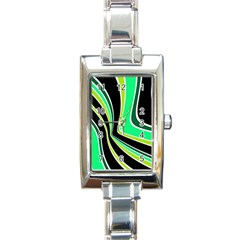 Colors Of 70 s Rectangle Italian Charm Watch