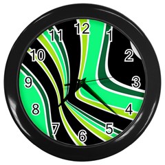 Colors Of 70 s Wall Clocks (black)