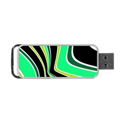 Colors Of 70 s Portable Usb Flash (one Side)