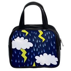 Thunderstorms Classic Handbags (2 Sides) by BubbSnugg