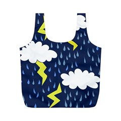 Thunderstorms Full Print Recycle Bags (m)  by BubbSnugg