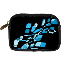 Blue Abstraction Digital Camera Cases