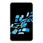 Blue abstraction Memory Card Reader Front