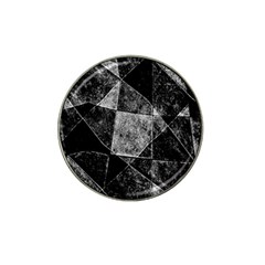 Dark Geometric Grunge Pattern Print Hat Clip Ball Marker (4 Pack) by dflcprints