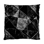 Dark Geometric Grunge Pattern Print Standard Cushion Case (Two Sides) Front