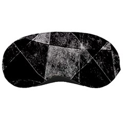 Dark Geometric Grunge Pattern Print Sleeping Masks by dflcprints