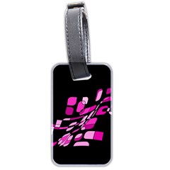 Purple Abstraction Luggage Tags (two Sides)