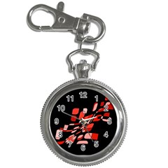 Orange Abstraction Key Chain Watches