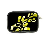 Yellow abstraction Coin Purse Back