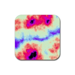 Calm Of The Storm Rubber Coaster (square) 