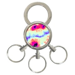 Calm Of The Storm 3-ring Key Chains