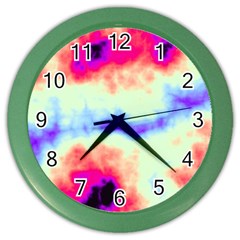 Calm Of The Storm Color Wall Clocks by TRENDYcouture