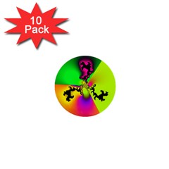 Creation Of Color 1  Mini Buttons (10 Pack) 