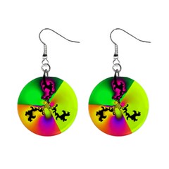 Creation Of Color Mini Button Earrings