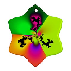 Creation Of Color Snowflake Ornament (2-side)