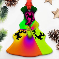 Creation Of Color Christmas Tree Ornament (2 Sides)