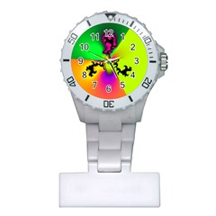 Creation Of Color Plastic Nurses Watch