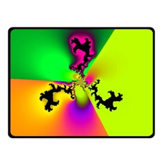 Creation Of Color Double Sided Fleece Blanket (small) 