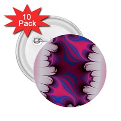 Liquid Roses 2 25  Buttons (10 Pack) 