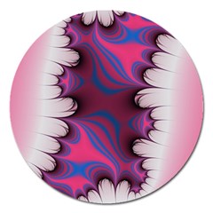 Liquid Roses Magnet 5  (round)