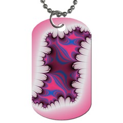 Liquid Roses Dog Tag (two Sides) by TRENDYcouture