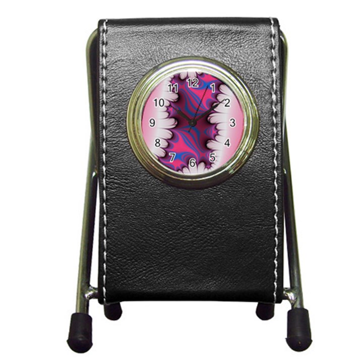 Liquid Roses Pen Holder Desk Clocks