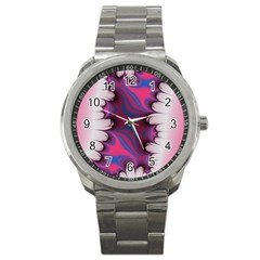 Liquid Roses Sport Metal Watch by TRENDYcouture