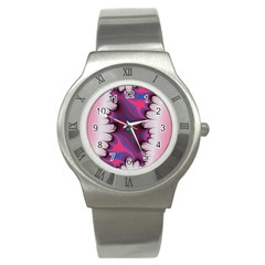 Liquid Roses Stainless Steel Watch by TRENDYcouture