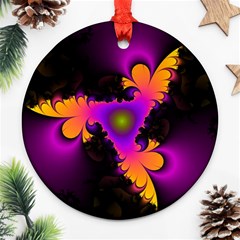 Beginning Round Ornament (two Sides) 