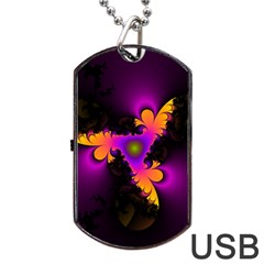 Beginning Dog Tag Usb Flash (one Side)