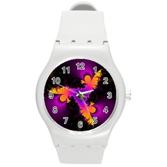 Beginning Round Plastic Sport Watch (m)