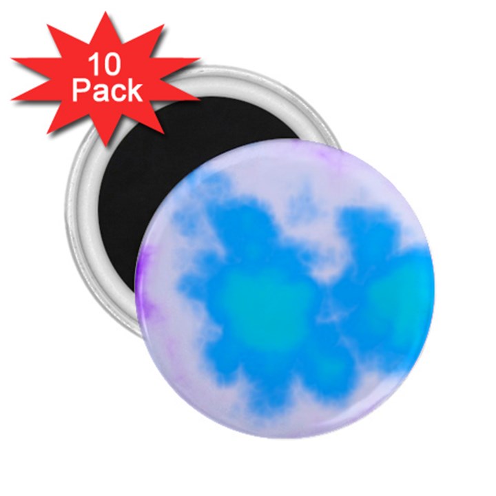 Blue And Purple Clouds 2.25  Magnets (10 pack) 